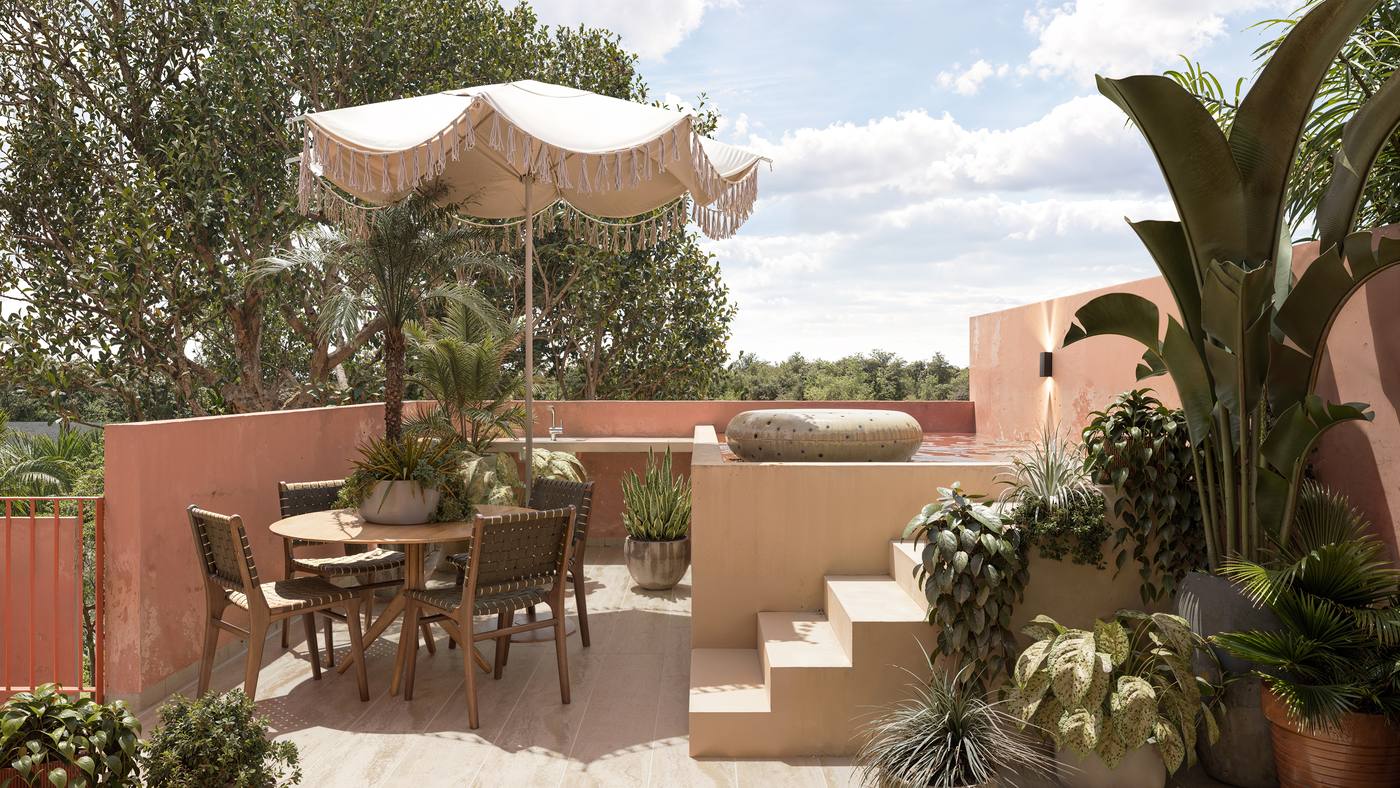 Rooftop con piscina privada en San Cosme 27